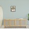 Stupell Industries Palm Tree on Beige Framed Floater Canvas Wall Art Design by Ethan Harper